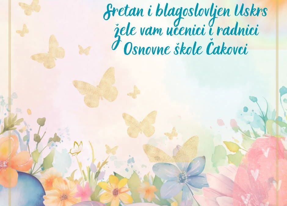 Sretan Uskrs!