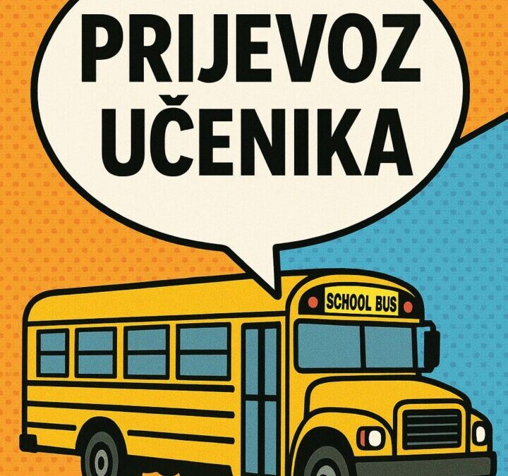 Prijevoz prvi tjedan škole i ostatak školske godine